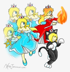 3d World By Xero-j On Deviantart - Super Mario 3d World Princess Rosalina #3442018