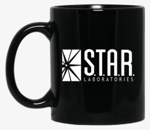 S - T - A - R - Labs Mug - Star Laboratories Black - Star Laboratory #3442372