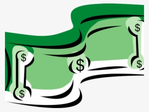 Dollar Clipart $100 - Transparent Background Cartoon Dollar Sign #3443152