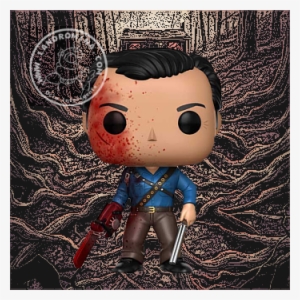 Ash Williams Funko Pop - Ash Vs. Evil Dead Pop Bloody Ash Ee Exclusive Figure #3443274