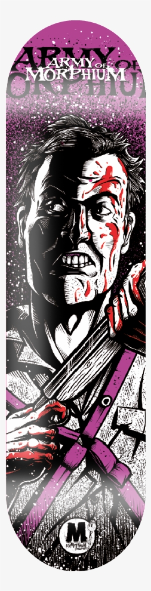 Horror Series Ash Williams - Morphium Skateboards Ash 7.75 #3443318