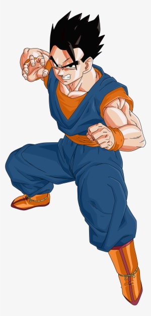 It Looks A Lot Like Vegeto - Dbz Gohan Stance #3443358