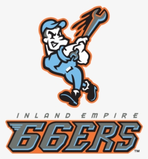 Meet Tim Salmon And Get His Bobblehead At An Ie 66ers - Inland Empire 66ers Logo #3444013