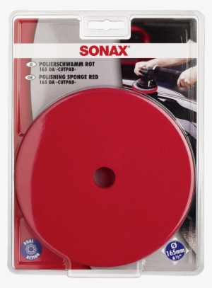 04934410 Sonax Polierschwamm Rot - Sonax #3444068