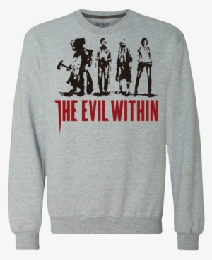 The Evil Within Premium Crewneck Sweatshirt - Badass Superhero Heavyweight Crewneck Sweatshirt 9 #3444127