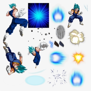 Lr Vegito Blue / Super Attack Graphics Preview - Graphic Design #3444287
