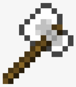Axe Clipart Minecraft Iron - Items De Minecraft Png #3444733