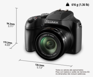 Câmara Digital Lumix Dc-fz82 - Panasonic Lumix Dc-fz82 #3444946