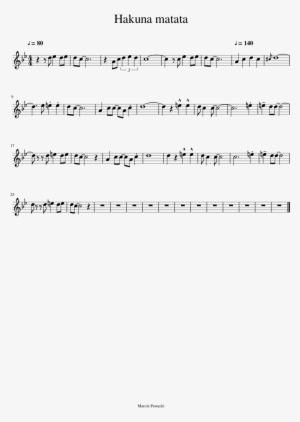 Hakuna Matata Trumpet - Crusader Kings 2 Sheet Music #3444990