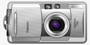 Câmera Fotográfica Em Png - Digital Camera Clip Art #3445056