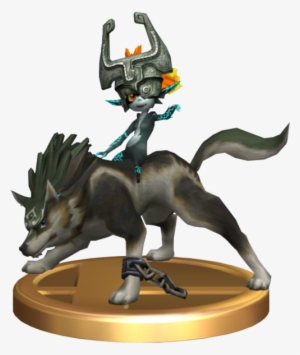 Brawl Trophies Wolf Link - Zelda Twilight Princess Lobo #3445129