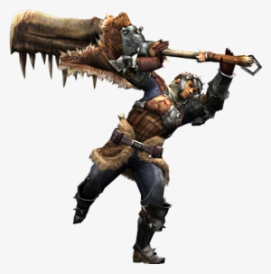 Character Great Sword - Monster Hunter Bone Greatsword #3445331