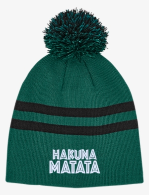 Hakuna Matata Tt122 Team 365 Striped Pom Beanie - Hakuna Matata Stc20 Sport-tek Colorblock Beanie #3445608