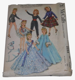 Mccall's Vintage High Heel Fashion Doll Pattern For - Pattern #3446364