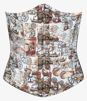 Vintage Pattern Steampunk Corset - Steampunk #3446542