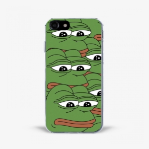 Iphone 7 Sad Pepe Pattern Case - Iphone 7 Sad Pepe #3446816