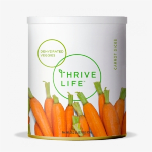 Zanahoria En Cubitos - Transparent Freeze Dry Food #3447284