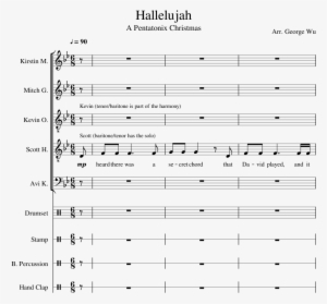 Pentatonix Pentatonix, Neckties, Knots, Musicians, - Ptx Hallelujah Sheet Music #3447289