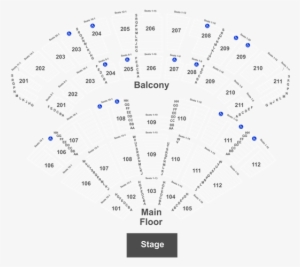 Seat Number Rosemont Theater Seating Chart - Free Transparent PNG ...