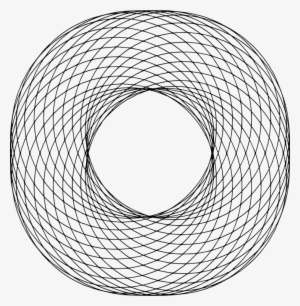 Optical Illusion Black And White Optics - Orbital Pattern Of Mars #3447650