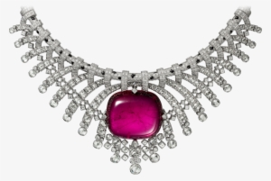 Collar Alta Joyeríaplatino, Rubelita, Ónix, Diamantes - Joyeria Diamante Png #3447855