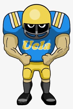 Los Angeles California Ucla Bruins - Green Bay Packers Cartoon #3447971