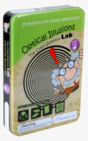 Optical Illusions - Purple Cow Crazy Scientist Lab Optical Illusions #3448122