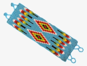 Huichol Indian Beaded Bracelet - Huichol #3448279