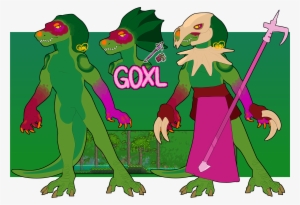 This Is Goxl, A Lihzahrd From The Jungle Temple Deep - Man #3448357