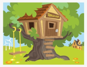 Treehouse - Tree House Cartoon Ideas #3448738