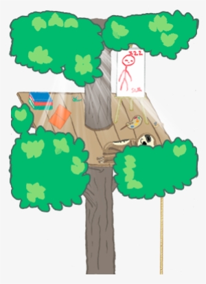 The Tree-house Is Where We Keep All Miscellaneous Fun - Tree #3448936