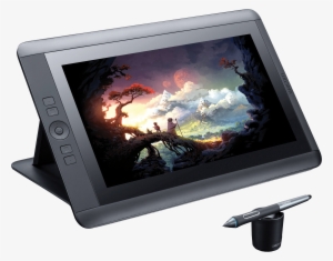 Wacom Cintiq 13hd Creative Pen And Touch Tablet - Wacom Cintiq 13 Hd Pen Display (dtk1300) #3449260