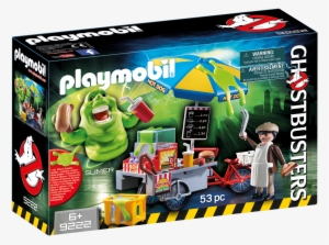 Ghostbusters Slimer W/hot Dog Stand - Playmobil Ghostbusters Hot Dog #3449411