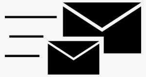 Mail Envelopes Couple Comments - Black Yahoo Mail Logo Png #3450588
