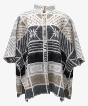 Ása Icelandic Wool Poncho - Icelandic Wool Poncho #3450750