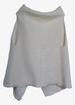 Stretch Fur Poncho Vest - Blouse #3450772