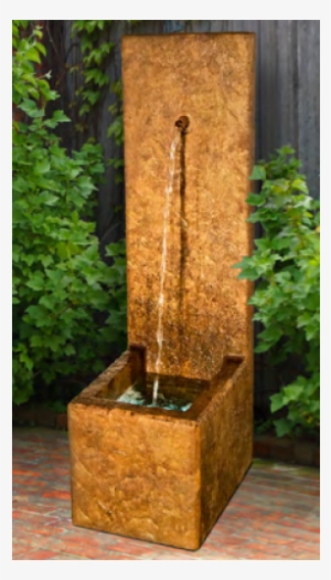 Henri Studio Concrete Rock Face Single Spout Fountain #3451266