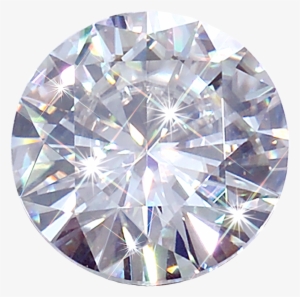 Diamond Clipart Round Diamond - Diamond Png #3451533
