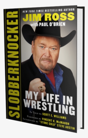 Cover Jimross Bookmockup - Slobberknocker - My Life In Wrestling (hardcover) #3451813