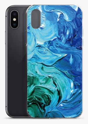 The Blue Oil Paint Case #3452813