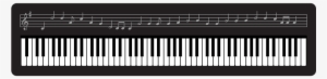 Teclado - Music Teacher Thank You Black And White Musical Notes #3453450