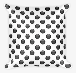 Black Circle-just Emoji - Fried Shrimp Emoji Pillow #3454363