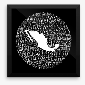 Food Map Of Mexico - Food #3455226