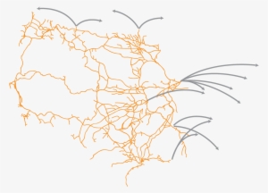 Bnsf Mexico Interactive Network Map Bnsf Mexico Network - Art #3455270