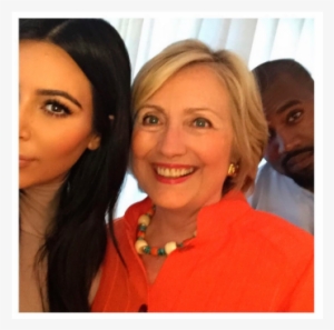Bet On Twitter - Kim And Kanye Hillary Clinton #3455498
