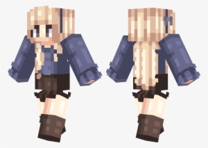 Apple - Minecraft Girl Skin With Sweater #3455600