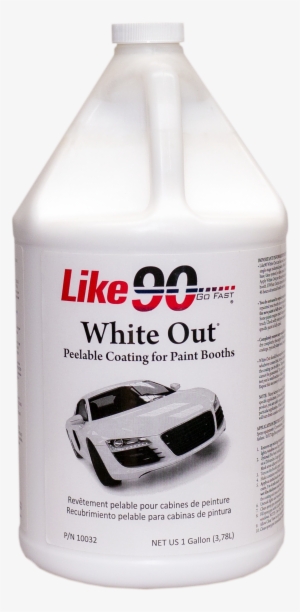Like90 White Peelable Booth Coating, 5 Gallon 10033 #3455665