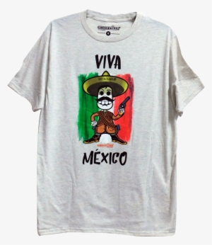 Playera Viva México Calaveritas - Playeras Viva Mexico #3456639