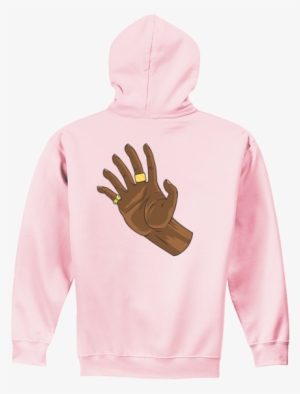 Sixth Digit Logo Hoodie W/ Black Hand - Logo Hoodie W #3456684