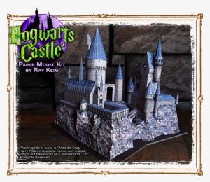 Harry Potter Hogwarts Paper Model #3457057